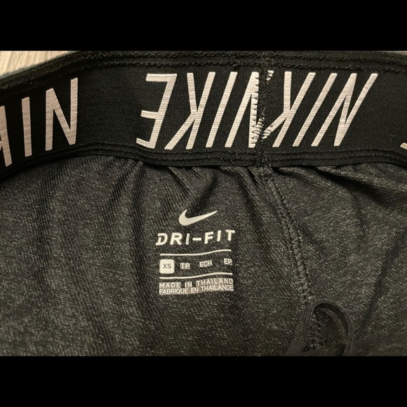Nike Heather Gray Dri-fit Athletic Shorts - Picture 6 of 9